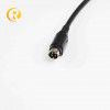 five point five × 2.5mm DC power socket threaded female connector adapter and 18awg cable