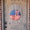 Cross border spot: American Independence Day wooden door decorations are listed; national flag household holiday decorations; door hanging board