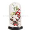 Custom Amazon Europe and America hot Christmas gifts lighting decorations simulation Christmas tree decoration LED lamp glass cover
