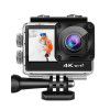 New HD 4K Sports Camera touch screen dual screen anti shake outdoor cycling diving intelligent WiFi Sports Camera