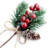 Christmas cross-border supply: cuttings, pine needles, flower branches, accessories, holiday decorations, simulation plants, red fruits, berries, fruit branches