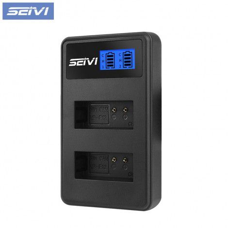 Seivi manufacturer's direct sales: suitable for Canon digital camera lp-e12 Battery Charger USB seat charger set