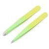 Manufacturer wholesale stainless steel gradient eyebrow clip eyebrow clip tweezers oblique mouth beauty makeup tool set