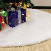 CHRISTMAS TREE SKIRT BEADED snowflake Tree Skirt imitation Rabbit Plush Christmas Tree Skirt embroidered snowflake Tree Skirt Christmas tree decoration