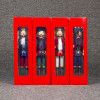 Xibao Christmas decorations: European and American painted wooden walnut soldier decorations, nutcracker dolls, Christmas gifts