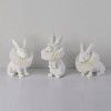 Nordic cartoon rabbit exhibition hall children's room decorative lamp resin creative designer simple bedroom bedside lamp