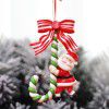 Christmas decorations: soft pottery Santa Claus, snowman, small crutches, candy bars, hanging decorations, Christmas tree decoration, hanging decorations
