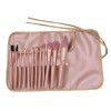 7-12 nude pink makeup brushes, full set of Cangzhou powder brush, eye shadow brush, powder Blusher Brush, makeup mirror, beauty tools