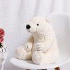 New simulation polar bear plush toys custom cute bear pillow doll mascot big doll wholesale