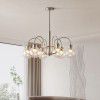  new restaurant chandelier middle ancient Bauhaus living room chandelier retro creative personality designer bedroom lighting
