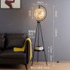 Nordic Light luxury floor lamp living room bedroom bedside creative personality glass ball tripod storage vertical table lamp