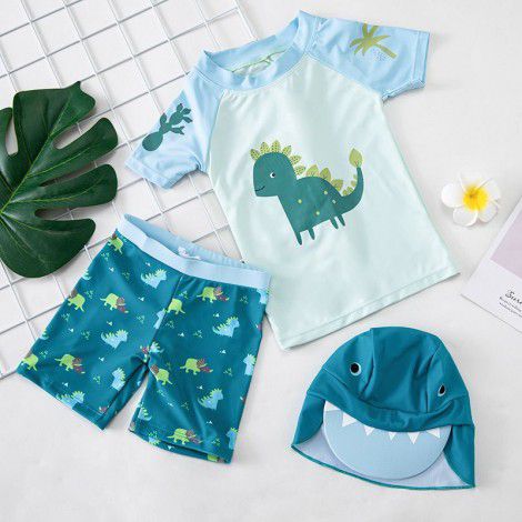 Sunscreen sunscreen boys boys Korean hot spring clothes children swimwear split swimming pants quick drying baby