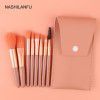 Cross border new ins Style 8 Mini makeup brushes with Concealer color brush set beauty foundation make-up eye shadow tools