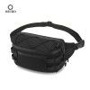 Ozuko new men's waist bag wholesale multifunctional tactical chest bag outdoor sports waterproof diagonal bag men's