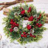 Amazon cross border christmas wreath Festival Christmas tengtiao site layout props wreath decorations door hanging