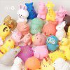 Bath toys: Enamel yellow duck baby children kneading and playing with water duck baby swimming and playing with water soft rubber toys for men and women
