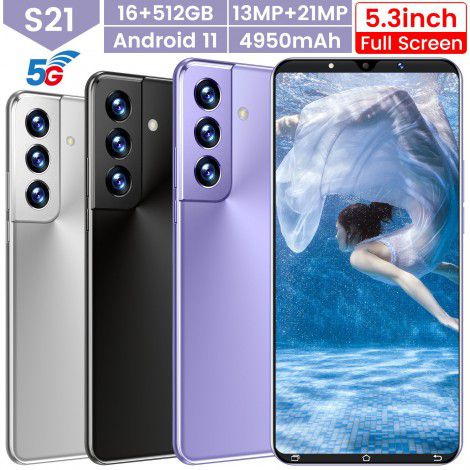 Cross border mobile phone S21 new 5.3-inch large screen cross border southeast Asian factory wholesale