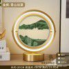 Creative small night lamp quicksand table lamp bedroom bedside lamp golden fashion romantic simple decorative atmosphere lamp