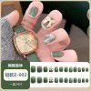 Wearing nails: medium and long-term, 2022 new colorful net red nail stickers, removable nail enhancement products, wearing nails