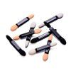 Double head sponge eye shadow stick eye shadow makeup cotton eye shadow brush beauty tool 5.5cm large and small head eye shadow stick
