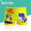 [baby's swimming trunks] children's swimsuits cute cartoon swimsuits boys hot spring flat angle baby swimming trunks