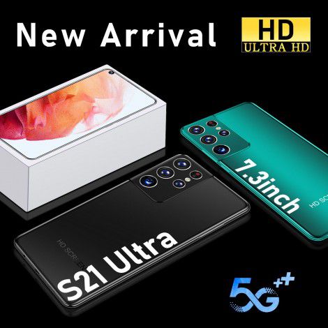 Cross border mobile phone S21 ultra Android smart 2 + 16 mobile phone 7.3 inch large screen foreign trade mobile phone