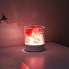 Salt lamp bedside lamp mineral salt lamp night lamp bedside atmosphere lamp flame salt stone lamp desk lamp bedroom night lamp