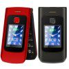 Foreign trade new double screen flip key SOS family dialing flashlight voice King elderly mobile phone wholesale