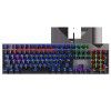 Hyun silver fox K60 wired real mechanical keyboard green axis lighting game eat chicken E-sports office 104 key keyboard cross border