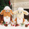 Us Amazon cross border christmas Rudolph Plush Doll sheep faceless Old Man Doll decorative gift