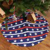 Cross border new products US National Day Independence Day decorations Christmas Tree Skirt double star spangled flag holiday decorator