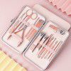 Rose golden eagle nose pliers beauty manicure Manicure Pedicure Knife Set Nail Clipper Set 7-piece set care tools