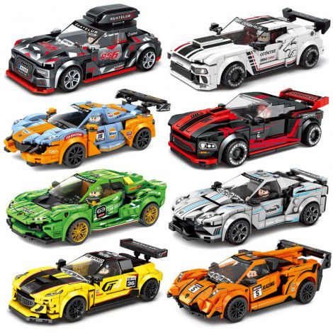 Leyi is compatible with Lego, lamborga, car racing model, puzzle assembling, building block toy, wholesale and distribution
