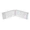 Bluetooth keyboard: two folding keyboards, mobile phone tablet wireless Bluetooth keyboard, mini keyboard, three system universal keyboard