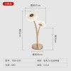 Guangdong Zhongshan lamp lighting modern acrylic Nordic living room bedroom remote control wireless bedside floor lamp