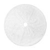 New White Plush Christmas Tree Skirt European and American holiday Christmas tree decorations Tree Skirt site layout supplies