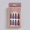 Factory direct sales: matte frosted nail patch, long ballet, finished product, 24 pieces, boxed, wearing nail enhancement tools, nail pieces