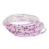 European and American women's diamond Elastic Bracelet color zircon Rhinestone claw chain color diamond bracelet Gem Diamond Bracelet wholesale