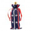 Cross border new products American Independence Day red wine bottle cover star spangled banner wine bottle bag holiday decoration gift bag