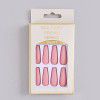 Factory direct sales: matte frosted nail patch, long ballet, finished product, 24 pieces, boxed, wearing nail enhancement tools, nail pieces