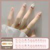 Wearing nails: medium and long-term, 2022 new colorful net red nail stickers, removable nail enhancement products, wearing nails