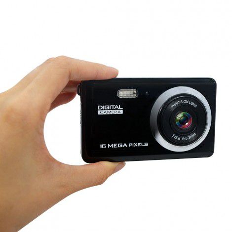 Manufacturer direct selling cross-border ultra-thin Sports Camera 1080p HD large screen outdoor anti shake life digital camera