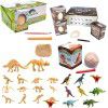 Large dinosaur eggs, expansive ground stalls, trendy stalls, strict selection of toys, creative gifts, archaeological excavation, skeleton gems