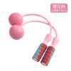 Load bearing skipping rope cordless load ball skipping rope large ball indoor sports fitness rope dual purpose skipping rope