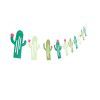 Festive party decoration Mexican cactus birthday flag pulling finalfiesta alphabet flag