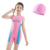 Wholesale Korean ins hot spring small, middle and large children's swimsuit cross-border one-piece professional training clothes girls' swimsuit