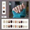 Nails hand wear nail wholesale short detachable finished product no engraving and grinding nail chip nail patch