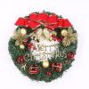 30cm shopping mall, hotel, supermarket decoration, Christmas decorations, Christmas garlands, manufacturers, wholesale doors, hanging rattan rings