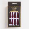 Factory direct sales: matte frosted nail patch, long ballet, finished product, 24 pieces, boxed, wearing nail enhancement tools, nail pieces