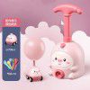 Piggy air powered vehicle launching pad can fly balloon car, Tiktok, the same online red toy, cheer up boys and girls 3
